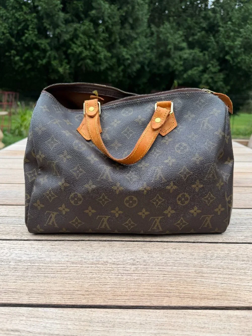Vintage 1980's Louis Vuitton Monogram Speedy 30 M41526